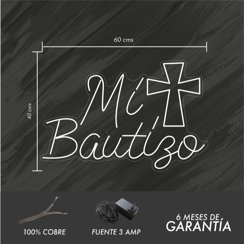 Mi Bautizo - medidas